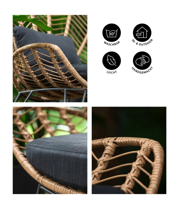 Dehner Geflechtsessel Venezia 5 Dehner Geflechtsessel Venezia – Bild 5
