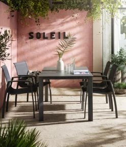 Dehner Gartentisch Nancy, Ca. B160/H75/T90 Cm -Mobelgarten Verkauf 6701734 6701726 WE MO 001 GruppeNancy