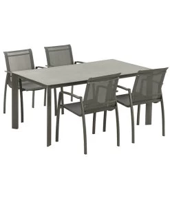 Dehner Gartentisch Nancy, Ca. B160/H75/T90 Cm -Mobelgarten Verkauf 6701734 WE FS 002 GruppeNancy