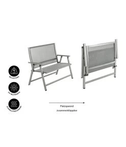 Dehner Klappbank Chicago, 2-Sitzer -Mobelgarten Verkauf 6701783 WE IG 001 KLAPPBANKCHICAGO