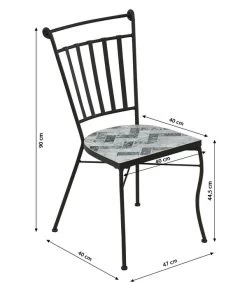 Dehner Mosaikstuhl Letizia -Mobelgarten Verkauf 6702070 WE BG 001 DehnerMosaikStuhlLetiziaNeu
