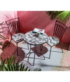 Dehner Mosaikstuhl Letizia -Mobelgarten Verkauf 6702203 WE MO 001 DehnerMosaikStuhlLetiziaNeu