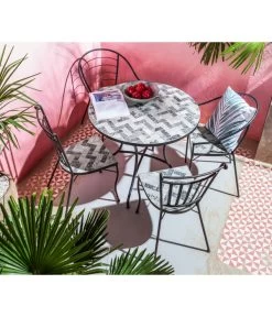 Dehner Mosaikstuhl Letizia -Mobelgarten Verkauf 6702211 WE MO 001 DehnerMosaikStuhlLetiziaNeu