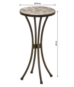 Dehner Mosaikblumenhocker Grazia -Mobelgarten Verkauf 6702369 WE BG 001 DehnerMosaikblumenhockerGraziaNEU