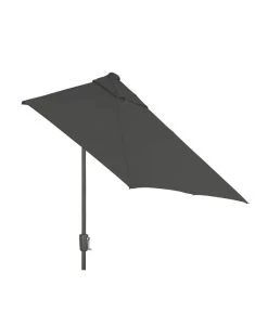 Dehner Balkonschirm Chios, Rechteckig, Ca. B210/T130 Cm -Mobelgarten Verkauf 6703243 WE FS 003 BalkonschirmChiosDunkelgrauNeu