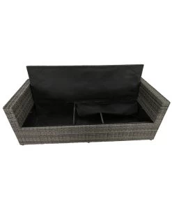 Dehner Flecht-Truhenbank Föhr, 3-Sitzer -Mobelgarten Verkauf 6704795 WE FS 004 TruhenbankFoehrNeu