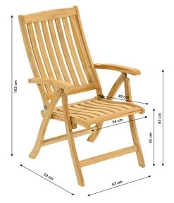 Dehner Klappsessel Havanna -Mobelgarten Verkauf 6707863 WE BG 001 KlappstuhlHavannaNEU