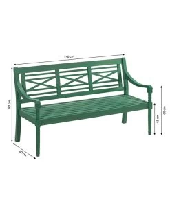 Dehner Gartenbank Emma, 3-Sitzer -Mobelgarten Verkauf 6708473 WE BG 001 BankEmma3er