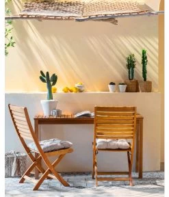 Dehner Balkontisch Macao, Ca. B142/H75/T40 Cm -Mobelgarten Verkauf 6712434 WE MO 001 BalkonGruppeMacao