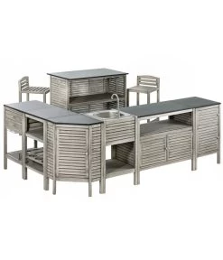 Dehner Barstuhl Southampton 9 Dehner Barstuhl Southampton -Mobelgarten Verkauf 6713390 WE FS 003 BarSouthamptonGrauNeu