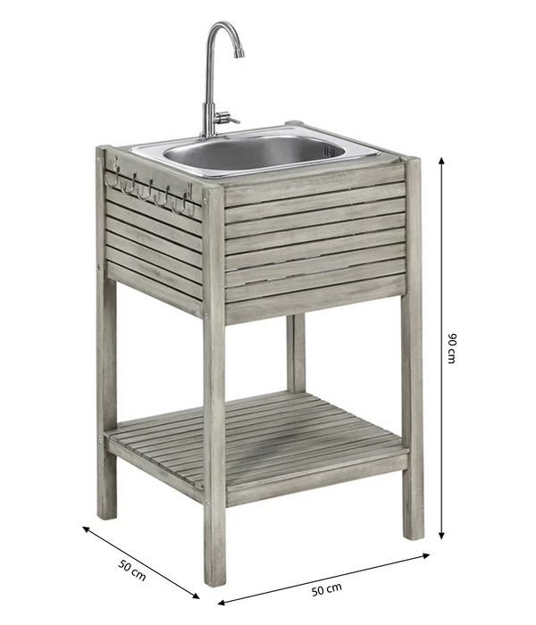 Dehner Spülschrank Southampton, Ca. B50/H90/T50 Cm 7 Dehner Spülschrank Southampton, Ca. B50/H90/T50 Cm – Bild 7