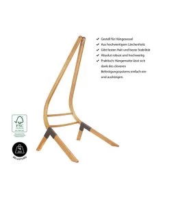 La Siesta Hängesesselgestell Calma Nature 10 La Siesta Hängesesselgestell Calma Nature -Mobelgarten Verkauf 6743306 WE IG 001 HMStaenderCalmaNature