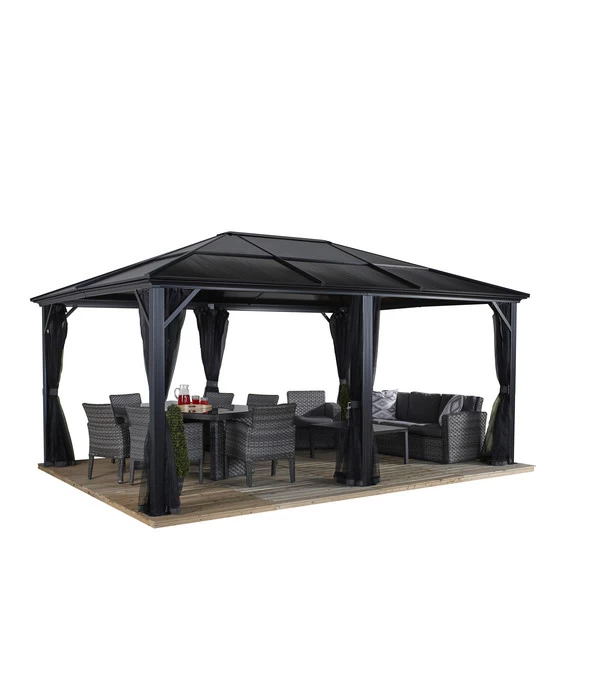 Sojag Pavillon Meridien 12x16, Ca. B485/H270/T365 Cm 1 Sojag Pavillon Meridien 12x16, Ca. B485/H270/T365 Cm