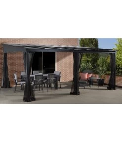 Sojag Terrassenüberdachung St. Barthelemy 9 Sojag Terrassenüberdachung St. Barthelemy -Mobelgarten Verkauf 6752885 WE MO 001 TUeberdachung10x14