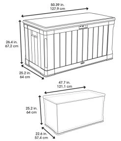 Lifetime Kissenbox, 440 L -Mobelgarten Verkauf 6752935 WE FS 002 KissenboxPremium440Liter