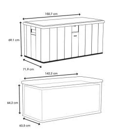 Lifetime Kissenbox Harmony, 570 L -Mobelgarten Verkauf 6752968 WE FS 004 Kissenbox570LSand