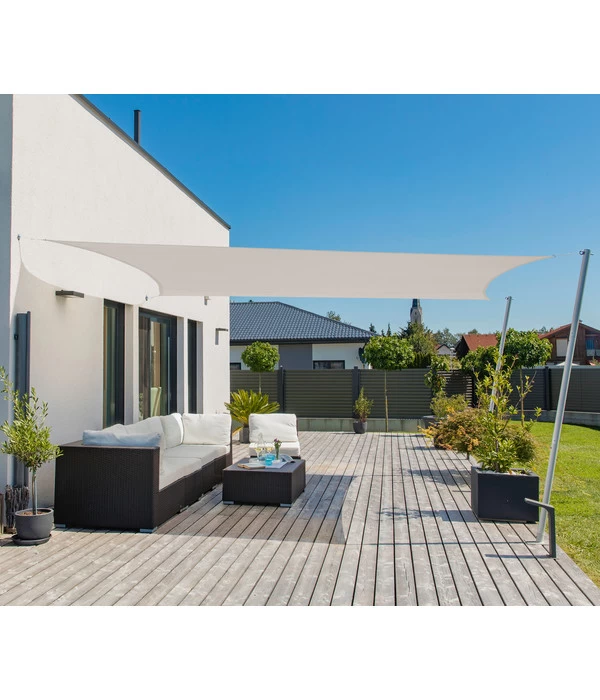 Windhager Sonnensegel Cannes, Rechteckig, Ca. B500/T400 Cm 1 Windhager Sonnensegel Cannes, Rechteckig, Ca. B500/T400 Cm