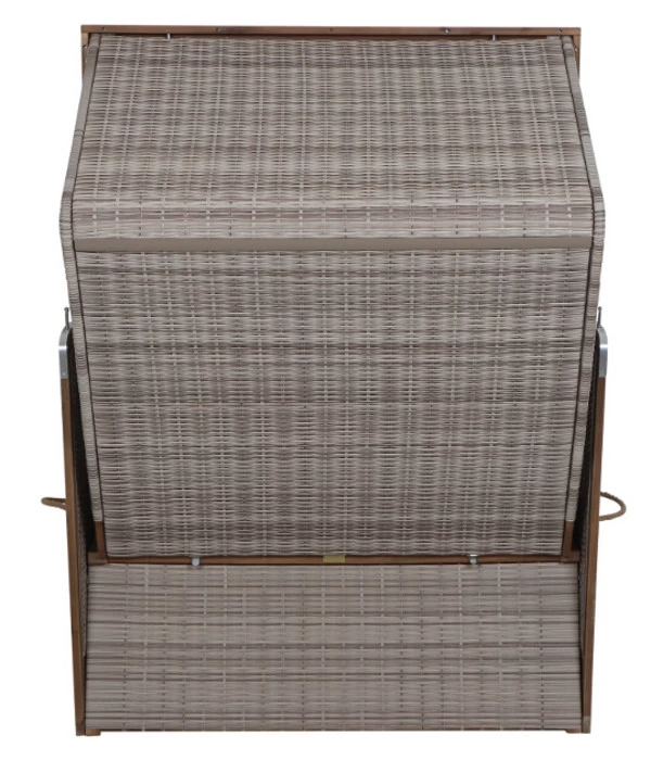 DeVries Strandkorb Greenline 35 7 DeVries Strandkorb Greenline 35 â Bild 7