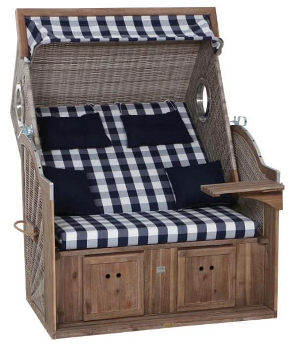 DeVries Strandkorb Greenline 35 3 DeVries Strandkorb Greenline 35 â Bild 3