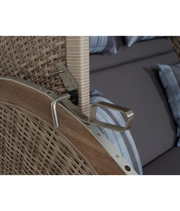 DeVries Strandkorb Greenline 175 11 DeVries Strandkorb Greenline 175 – Bild 11