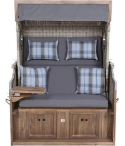 DeVries Strandkorb Greenline 175 20 DeVries Strandkorb Greenline 175 -Mobelgarten Verkauf 6776900 WE FS 005 PureGreen