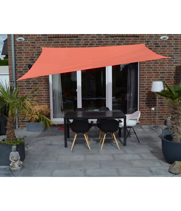 Floracord Sonnensegel, Rechteckig, Ca. B300/T250 Cm 1 Floracord Sonnensegel, Rechteckig, Ca. B300/T250 Cm