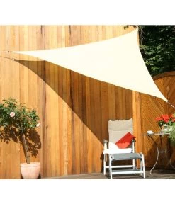 Floracord Sonnensegel, Dreieckig, Ca. B360/T360 Cm