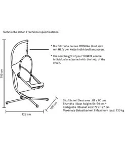 Siena Garden Hängesessel Yobaya -Mobelgarten Verkauf 6860621 6860639 WE DE 001 HaengesesselYobaya