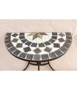 Dehner Mosaiktisch Diana Halbrund, Ca. B60/H72,5/T31,5 Cm 7 Dehner Mosaiktisch Diana Halbrund, Ca. B60/H72,5/T31,5 Cm -Mobelgarten Verkauf 6875082 WE DE 001 TischHalbrundDiana
