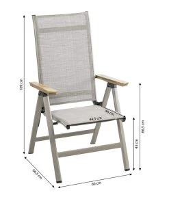 Dehner Klappsessel Cleveland, Hellbraun -Mobelgarten Verkauf 6894109 WE BG 001 KlappsesselCleveland