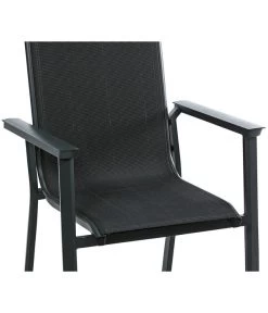 Dehner Stapelstuhl Cleveland, Dunkelgrau -Mobelgarten Verkauf 6894133 WE DE 001 StapelstuhlClevelandNeu