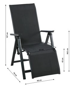 Dehner Relaxsessel Cleveland, Dunkelgrau -Mobelgarten Verkauf 6894158 WE BG 001 RelaxsesselClevelandGrauNeu