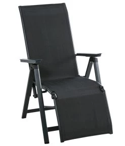 Dehner Relaxsessel Cleveland, Dunkelgrau