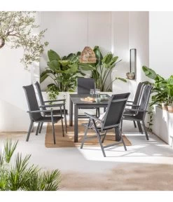 Dehner Klappsessel Cleveland, Dunkelgrau 9 Dehner Klappsessel Cleveland, Dunkelgrau -Mobelgarten Verkauf 6895379 6894133 6894141 WE MO 001 StapelstuhlClevelandGrau