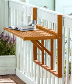 Dehner Balkonhängetisch, Ca. B90/H65/T41,7 Cm -Mobelgarten Verkauf 6897748 WE MO 001 DehnerBalkonklapptischStavanger