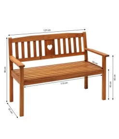 Dehner Bank Heart -Mobelgarten Verkauf 6897763 WE BG 001 2SitzerBankHeart