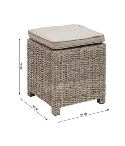 Dehner Geflechtlounge Bologna, 5-teilig -Mobelgarten Verkauf 6903447 WE BG 003 LoungeBolognaNEU