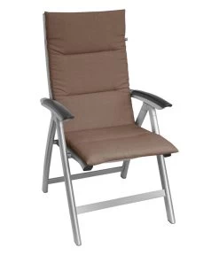 KETTtex Hochlehnerpolster Lindos Taupe, Ca. B120/H4/T50 Cm -Mobelgarten Verkauf 6906986 WE DE 003 KETTtexHochlehnerpolsterLindosTaupe