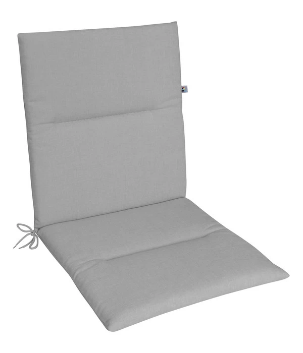 KETTtex Niederlehnerpolster Lindos Hellgrau, Ca. B100/H4/T50 Cm 1 KETTtex Niederlehnerpolster Lindos Hellgrau, Ca. B100/H4/T50 Cm