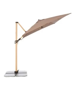 Doppler Pendelschirm Aluwood, Rechteckig, Ca. B300/T220 Cm 18 Doppler Pendelschirm Aluwood, Rechteckig, Ca. B300/T220 Cm -Mobelgarten Verkauf 6910525 WE FS 005 PendelschirmAluWoodGreige