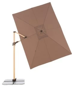 Doppler Pendelschirm Aluwood, Rechteckig, Ca. B300/T220 Cm 21 Doppler Pendelschirm Aluwood, Rechteckig, Ca. B300/T220 Cm -Mobelgarten Verkauf 6910525 WE FS 008 PendelschirmAluWoodGreige