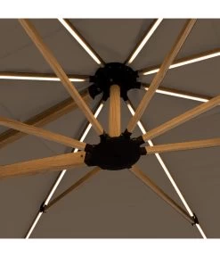 Doppler Pendelschirm Aluwood XL, Rechteckig, Ca. B400/T300 Cm 32 Doppler Pendelschirm Aluwood XL, Rechteckig, Ca. B400/T300 Cm -Mobelgarten Verkauf 6910533 WE DE 006 PendelschirmAluWoodXL400x300Esche