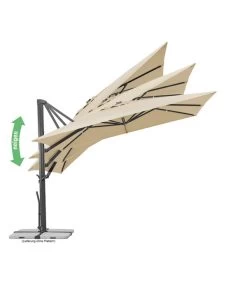 Schneider Ampelschirm Rhodos Smart, Quadratisch, Ca. B300/T300 Cm 25 Schneider Ampelschirm Rhodos Smart, Quadratisch, Ca. B300/T300 Cm -Mobelgarten Verkauf 6953384 6953434 WE IG 003 SchneiderAmpelschirmRhodosSmart