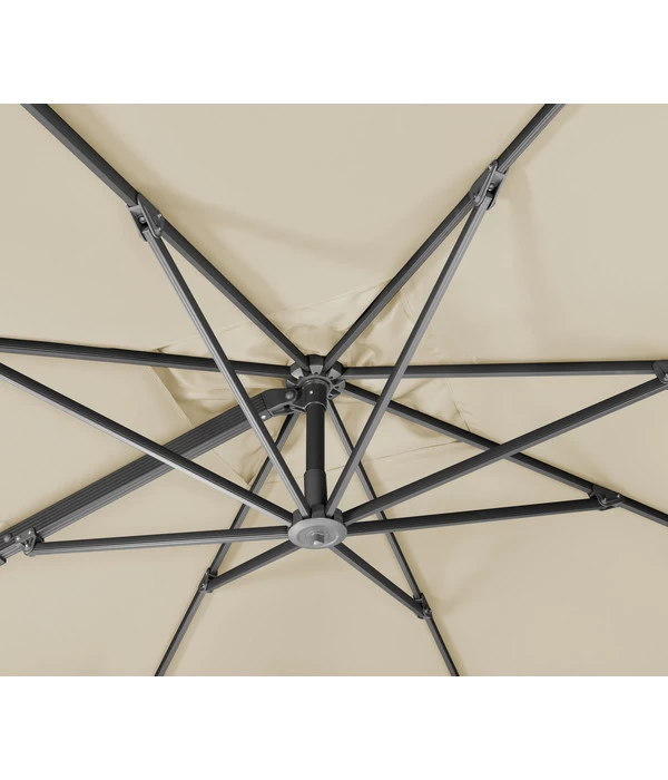 Schneider Ampelschirm Rhodos Smart, Quadratisch, Ca. B300/T300 Cm 11 Schneider Ampelschirm Rhodos Smart, Quadratisch, Ca. B300/T300 Cm – Bild 11