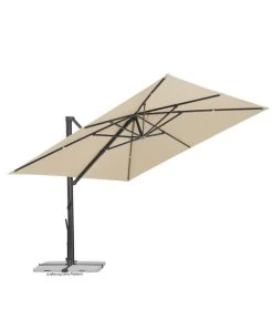 Schneider Ampelschirm Rhodos Smart, Quadratisch, Ca. B300/T300 Cm 20 Schneider Ampelschirm Rhodos Smart, Quadratisch, Ca. B300/T300 Cm -Mobelgarten Verkauf 6953384 WE FS 003 SchneiderAmpelschirmRhodosSmartnatur