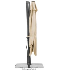 Schneider Ampelschirm Rhodos Smart, Quadratisch, Ca. B300/T300 Cm 21 Schneider Ampelschirm Rhodos Smart, Quadratisch, Ca. B300/T300 Cm -Mobelgarten Verkauf 6953384 WE FS 004 SchneiderAmpelschirmRhodosSmartnatur