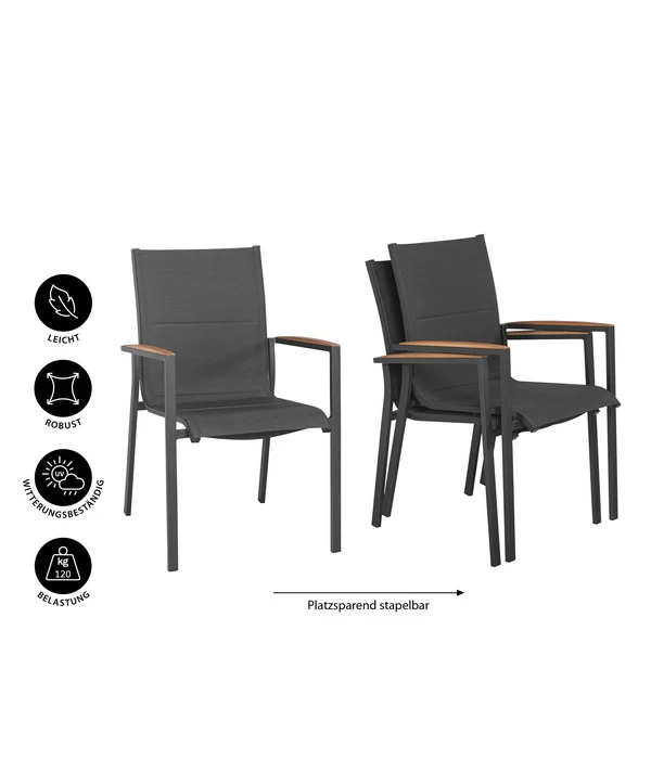 Tierra Outdoor Stapelstuhl Foxx 2 Tierra Outdoor Stapelstuhl Foxx – Bild 2