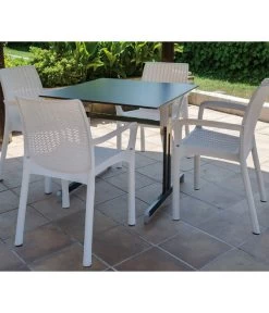 ALCO Gartentisch Gastro -Mobelgarten Verkauf 6986483 WE MO 004 Gastrotisch80x80Anthrazit