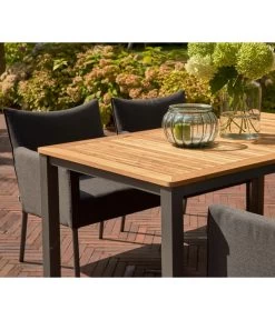 Siena Garden Gartentisch Geneva, Ca. B160/H74,2/T90 Cm -Mobelgarten Verkauf 6986541 WE DE 008 GenevaTischTeakGraph