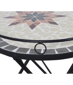 Siena Garden Mosaikserviertisch Stella, Ca. B68/H60/T41 Cm -Mobelgarten Verkauf 6986624 WE DE 001 StellaServiertisch68x41x60cm